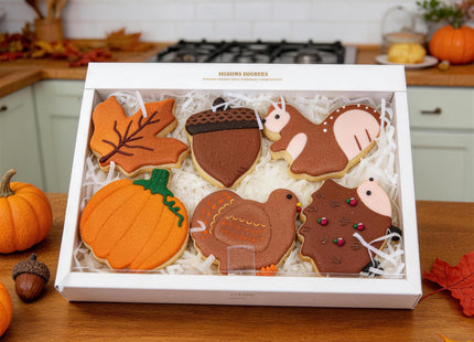 MrCookie Large Autumn/Fall Cookie Cutters,Thickened Stainless Steel