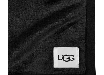 UGG Unisex-Adult's Duffield Throw Ii Blanket, Black Bear Heather, NA