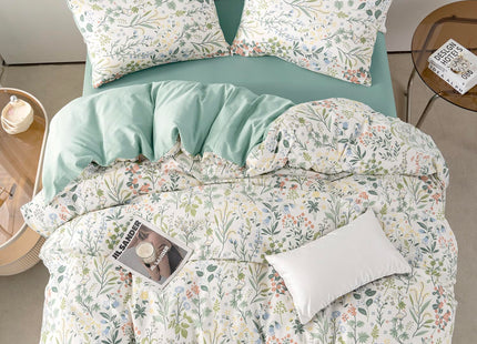 ERZRGA 3D Oceans Duvet Cover Twin,Soft Microfiber Lightweight Reversible Bedding Set for All Seasons,Starfish Ocean Beach Theme Bedding Set with Zipper Closure&Corner 4 Ties