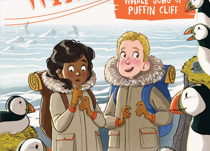 Wind Riders #4: Whale Song of Puffin Cliff: A Magical Chapter Book About Environmental Problem-Solving and Friendship for Children (Ages 6-10)