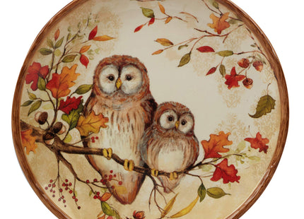 Certified International Pine Forest 10.5'' Dinner Plates, Large, Multicolor, Set of 4