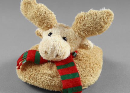 Drinkwear 4-Piece Choc Moose Plush Coasters for Wine, Beer and Cocktail
