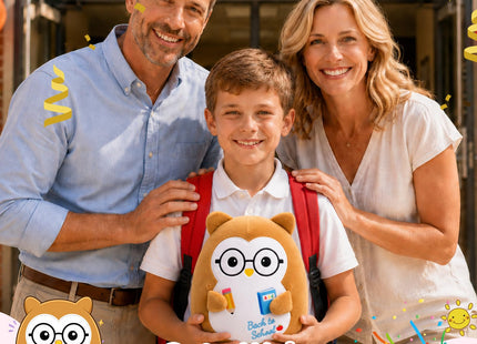 Owl Stuffed Animal,Back to School Stuffed Animal - Owl Classroom Plushies