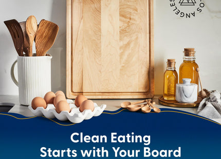 Sonder Los Angeles Winsome Hard Maple Wood Cutting Board, 17x13x1.5 in