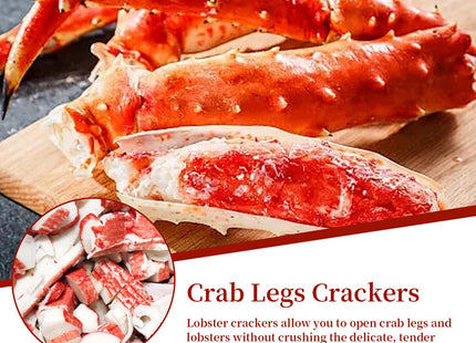 SENONAPO 60 Pcs Crab Legs Crackers Picks Tools Set