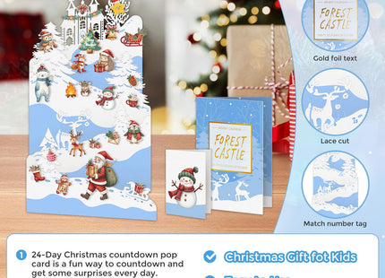 WhatSign Woodland Advent Calendar 2026 - Christmas Countdown Calendar