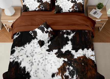 MUGINYU Coastal Beach Comforter Set Queen Size 8 Pieces Bed in a Bag Nautical Starfish Coral Seashell Ocean Sea Themed Bedding