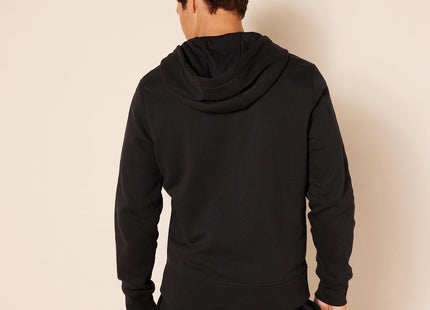 Amazon Essentials Men's Full-Zip Hooded Fleece Sweatshirt, Black, X-Large
