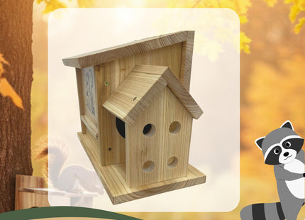 MrHN Squirrel House - Squirrel Houses for Outside Nesting