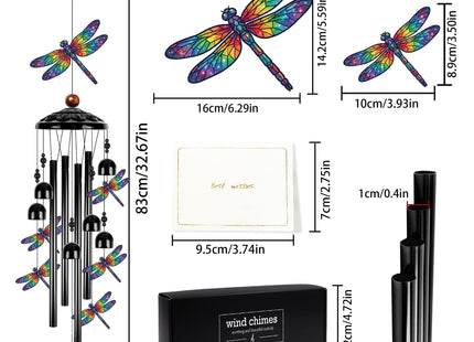 Dragonfly Outdoor Metal Wind Chime