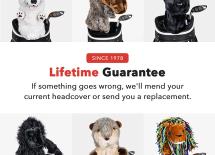Daphne's Headcovers Moose Driver Headcover | Premium Driver Headcovers | Funny Golf Club Covers | Stylish Protection for Your Clubs | Men's Golf Gear | Driver Headcover for Men and Women