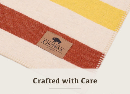 100% Wool Blanket Camping, 60x84" Large Warm Blankets for Winter,Lighthouse