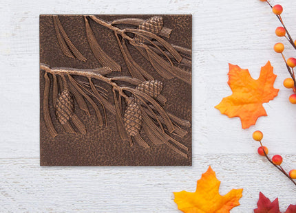 Whitehall Products Pinecone Wall Decor, Antique Copper