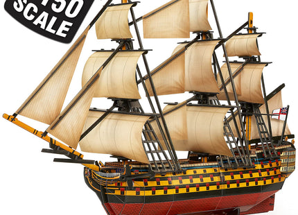 CubicFun 3D Puzzles Large HMS Victory Vessel Ship Sailboat Model Kits for Adults and Teens Toys, 189 Pieces, T4019h