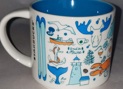 Starbucks Maine Coffee Mug Been There Series Across the Globe Collection