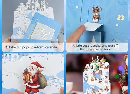 WhatSign Woodland Advent Calendar 2026 - Christmas Countdown Calendar