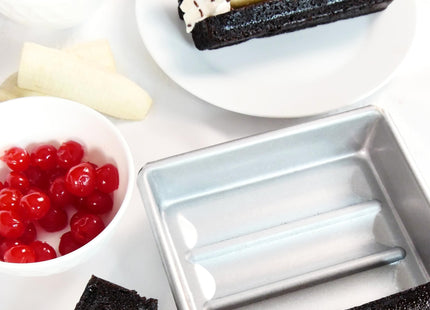 USA Pan Bakeware Nonstick New England Hot Dog Bun and Lobster Roll Loaf Pan, Aluminized Steel