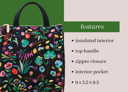 kate spade new york Insulated Lunch Tote, Autumn Floral