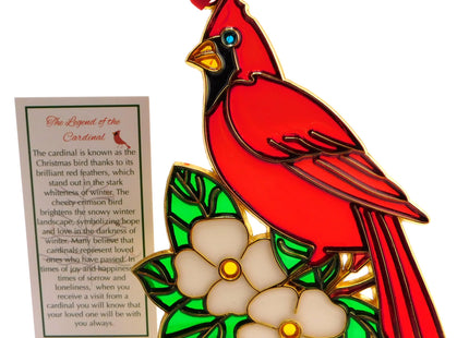 Cardinal Ornament Legend of the Cardinal Memorial Sympathy Keepsake 5 Inch