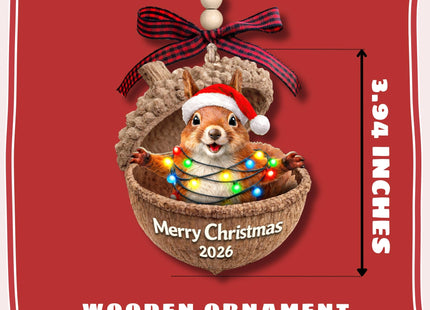 Squirrel Ornament - Squirrel Gifts for Lovers Women Men, Animals Ornaments