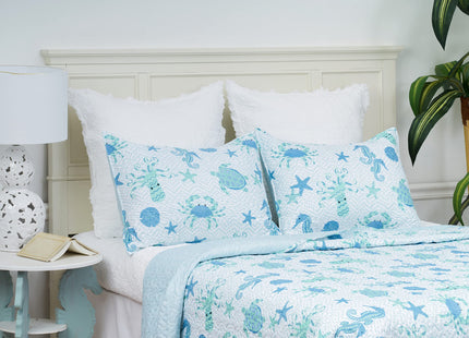 C&F Home Outlook Beach 2-Piece Twin Quilt Set