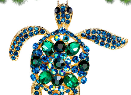 Sea Turtle Gifts for Women Decor Sea Turtle Ornament Christmas Hanging for Xmas Tree Clearance Keepasake