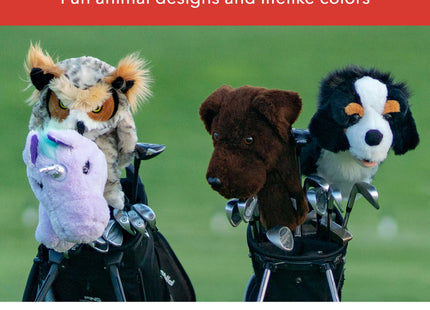 Daphne's Headcovers Moose Driver Headcover | Premium Driver Headcovers | Funny Golf Club Covers | Stylish Protection for Your Clubs | Men's Golf Gear | Driver Headcover for Men and Women
