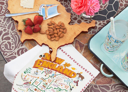 Catstudio New England Dish Towel, Travel Souvenir Kitchen & Tea Towel