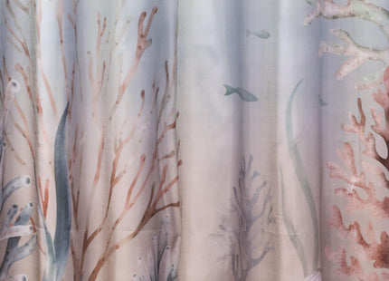 SKL Home Coastal Curacao Shower Curtain, Pastels