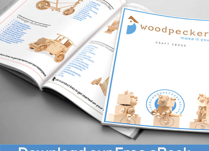 Lighthouse Decorations for Beach Themed Decor, Pack of 10 Wooden Lighthouse Figures, 5" Lighthouse Ornaments, by Woodpeckers