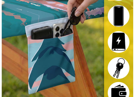 Picnic Table Cover with Bench Covers Elastic Table Cloth Cool Unique Fun Ideas Birthday Christmas Xmas Valentine's Day Camping Gifts for Camper RV Owner Camping Lovers Couple Women Men Mother Father