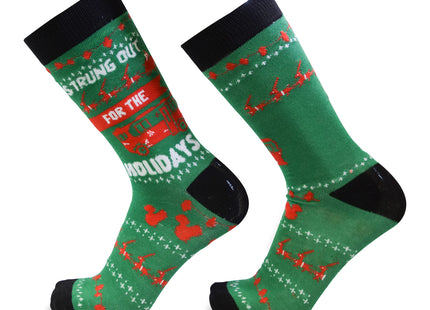 National Lampoon Christmas Vacation Moose Griswold Men's 5 Pack Crew Socks