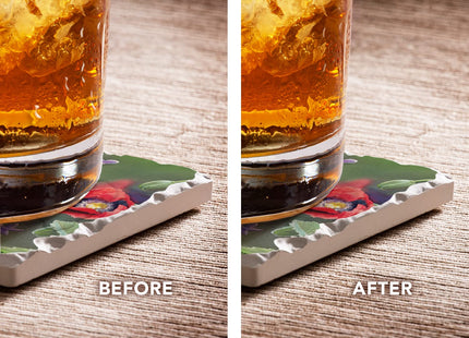 Thirstystone Floating Hummingbird Single Tumbled Tile Coaster