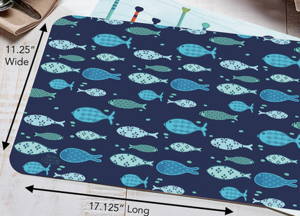 CounterArt Better at the Lake Reversible Easy Care Placemat 4 Pack