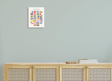 Stupell Industries 'Nautical Flag Alphabet'| Wall Plaque Art
