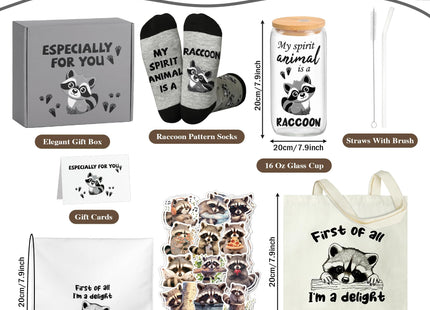 Raccoon Gifts for Women, Raccoon Lovers Gift for Birthday Christmas
