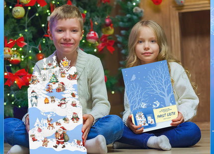WhatSign Woodland Advent Calendar 2026 - Christmas Countdown Calendar
