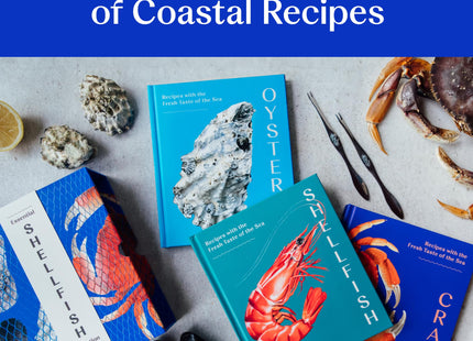 Essential Shellfish Collection: Special Edition, 3-Cookbook Box Set: Crab, Oysters, Shellfish
