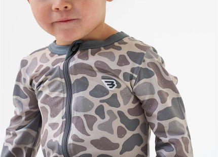 Burlebo Baby Zip Up - Classic Deer Camo