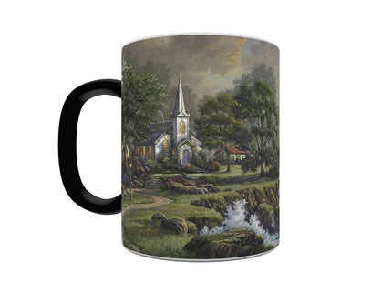 Morphing Mugs Thomas Kinkade Studios Seaside Haven Lighthouse Church 11 oz