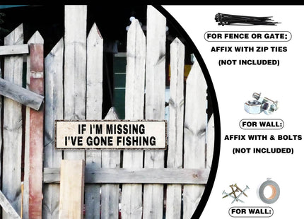 Gone Fishing Decor Lake House Sign Gear Funny Fish Gifts Wall Accessories