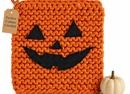 Mud Pie Pumpkin Halloween Pot Holder