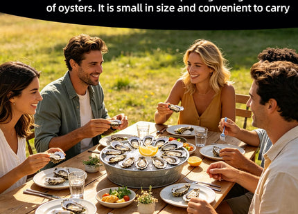 Oyster Shucker Machine,New Stainless Steel Handheld Oyster Shucking Kit