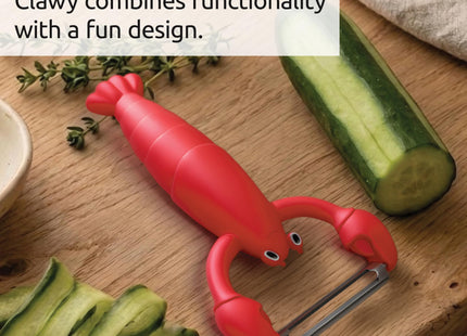 OTOTO Clawy Lobster Vegetable Peeler – Funny Potato Peeler, Ergonomic Veggie Peeler, Sharp Stainless Steel Blade, Peelers for Kitchen, Cute Kitchen Gadgets