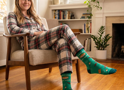 Women's S'mores Not Wars Funny Campfire Dessert Treat Summer Graphic Socks
