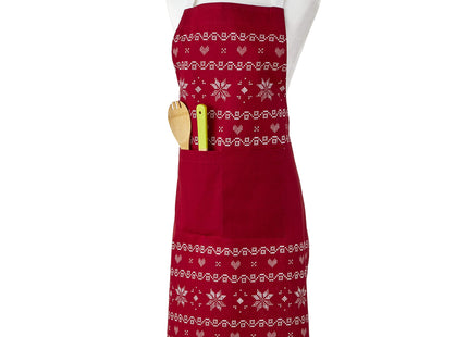 SKL Home Snowflake Winter Apron