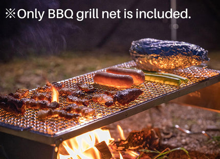 CAMPINGMOON Campfire Grill Grate 304 Stainless Steel MS-1019-W