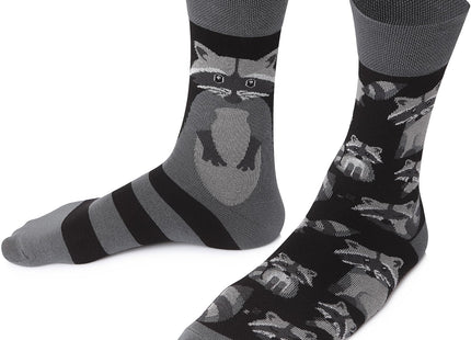 TODO Funny Socks for Men,Woomen, Teens - Funny Raccoon Socks - Novelty Socks Raccoon Gift (Raccoon, 43)