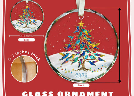 Hummingbird Ornament - Hummingbird Ornaments for Christmas Tree, Bird Gifts