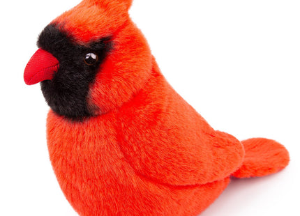 Frankiezhou Home Red Cardinal Bird Plush Toy - Realistic Northern Cardinal Stuffed Animals 6inch, Soft Plush Cardinal Animal Dolls, Cute Little Red Cardinal Plush for Your Friends